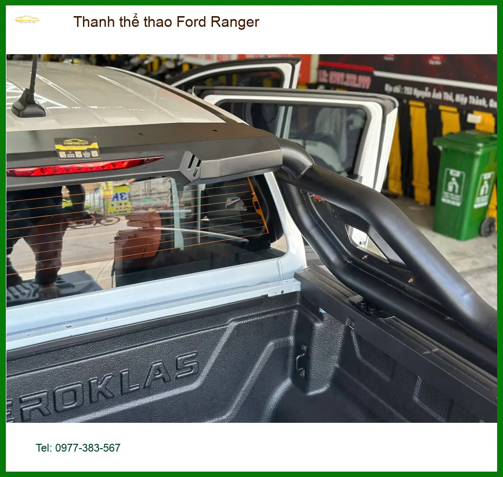 Anh Duy lắp thanh thể thao Ford Ranger Quận 6 sau khi tìm hiểu kỹ các mẫu mã ảnh thực tế 4