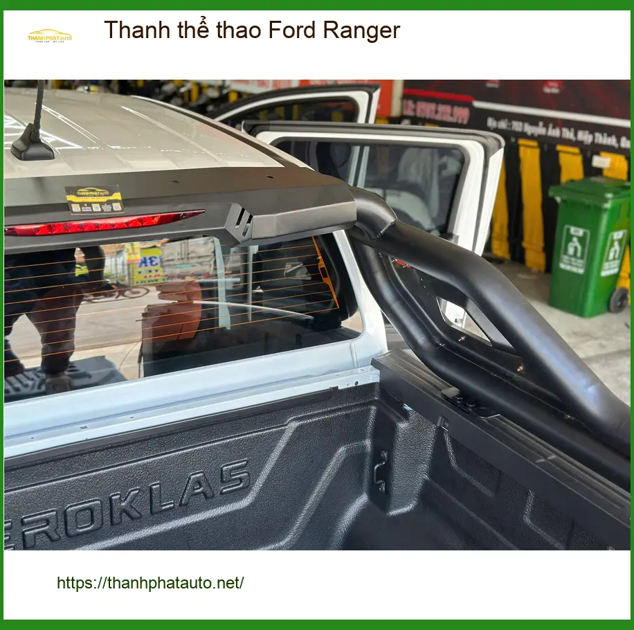 Anh Minh lắp Thanh thể thao Ford Ranger tại Quận Gò Vấp để chuyến đi dã ngoại thêm an toàn ảnh thực tế 3