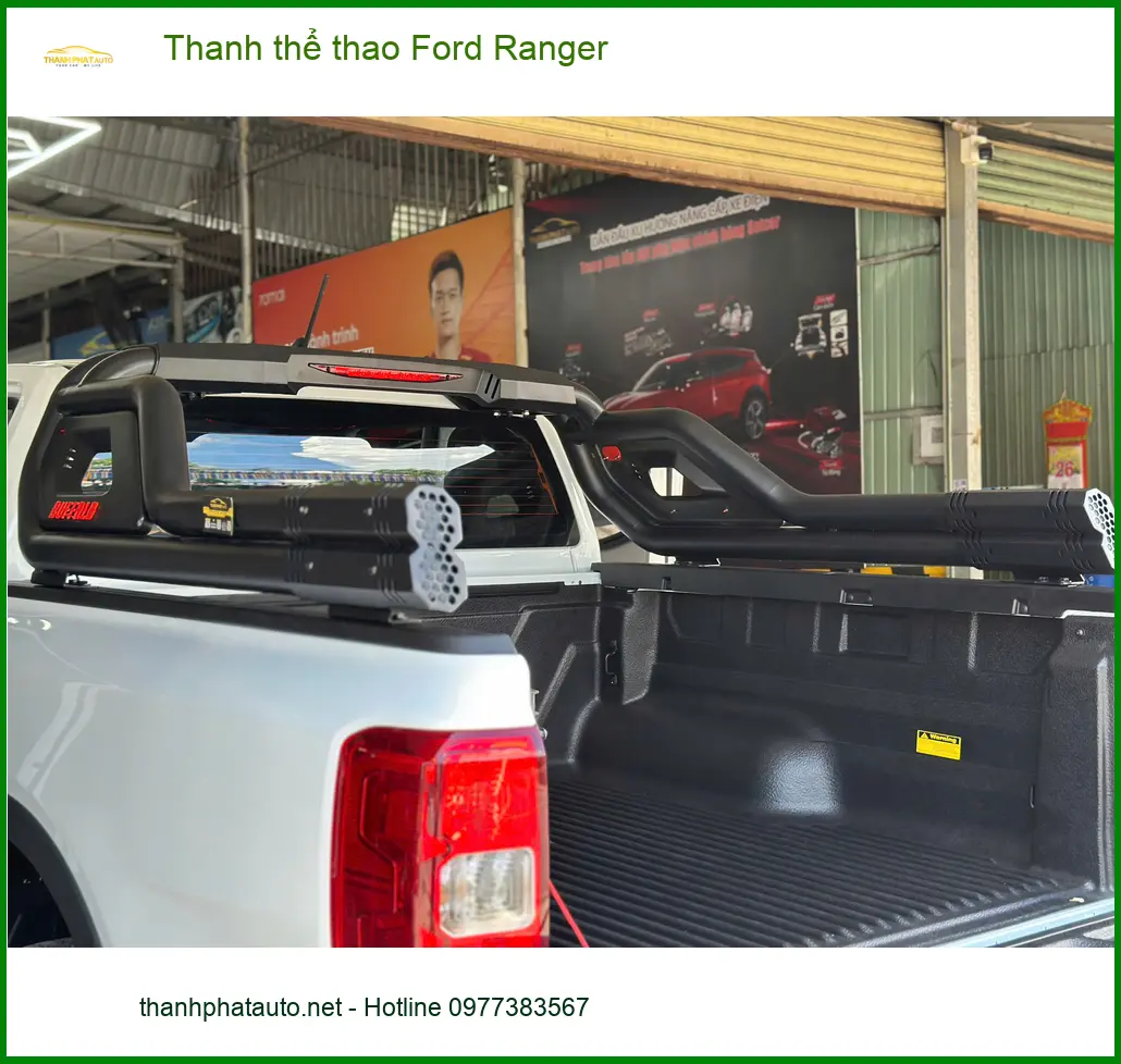 Anh Minh lắp Thanh thể thao Ford Ranger tại Quận Gò Vấp để chuyến đi dã ngoại thêm an toàn ảnh thực tế 4