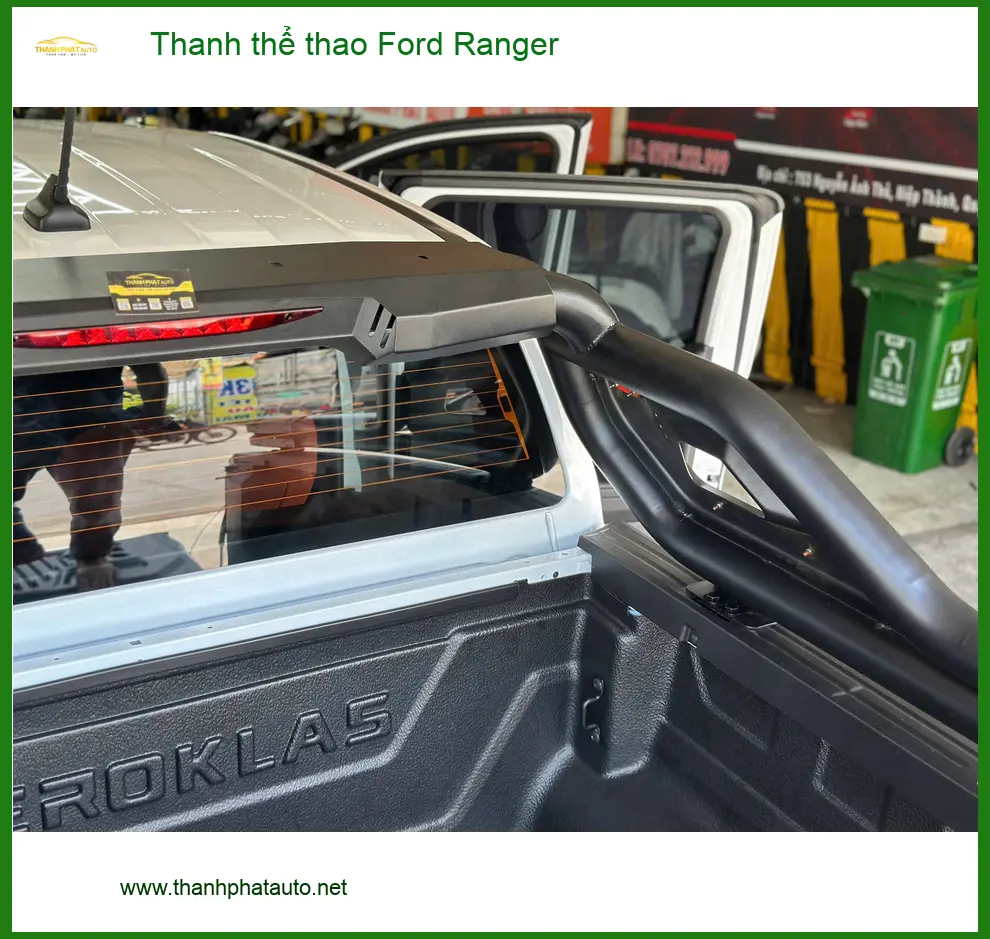 Anh Tấn lắp thanh thể thao Ford Ranger tại Quận 5, nâng tầm phong cách xe ảnh thực tế 4