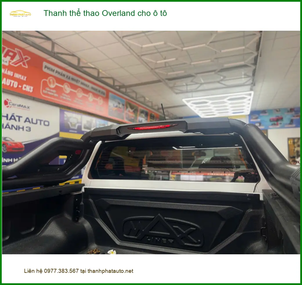 Anh Khôi lắp thanh thể thao Overland cho Toyota Fortuner tại Quận 5 tăng vẻ mạnh mẽ