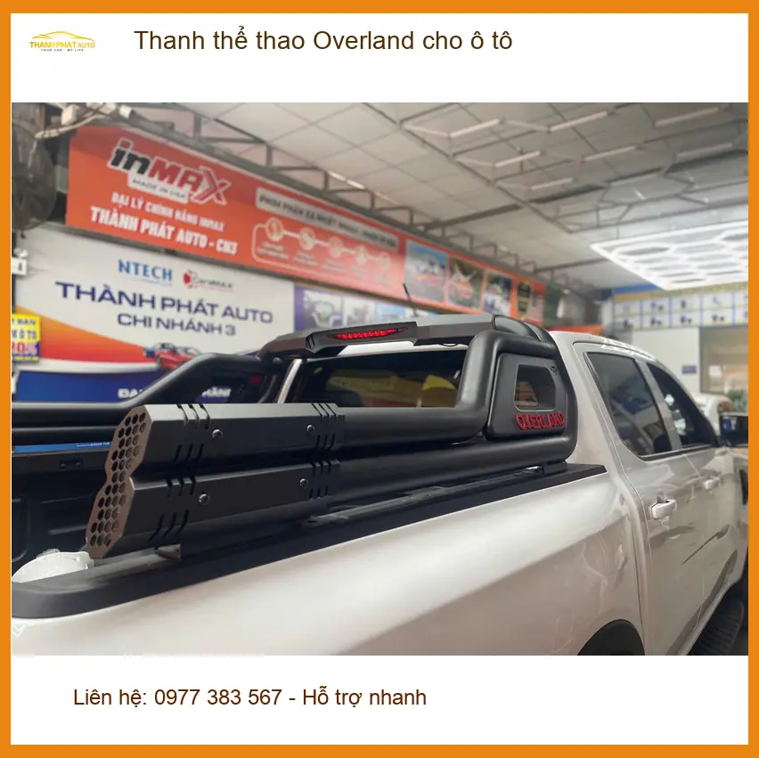 Anh Khôi lắp thanh thể thao Overland cho Toyota Fortuner tại Quận 5 tăng vẻ mạnh mẽ ảnh thực tế 2