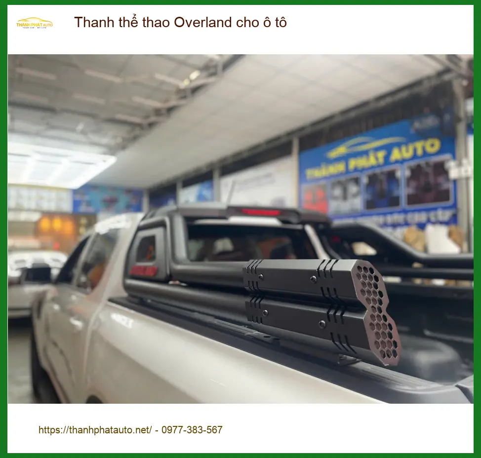Anh Khôi lắp thanh thể thao Overland cho Toyota Fortuner tại Quận 5 tăng vẻ mạnh mẽ ảnh thực tế 3