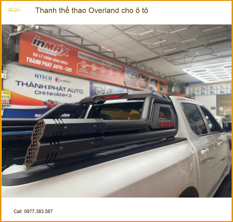 Cô Mai gắn thanh thể thao Overland cho Mitsubishi Triton ở Quận Thủ Đức ảnh thực tế 2