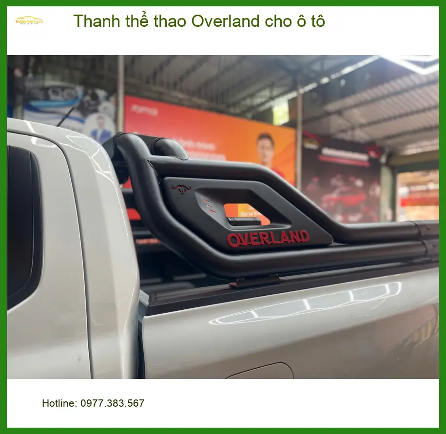 Cô Mai gắn thanh thể thao Overland cho Mitsubishi Triton ở Quận Thủ Đức ảnh thực tế 3