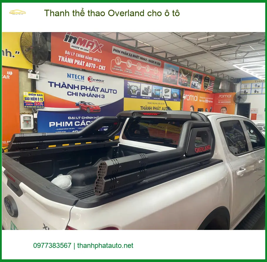 Cô Mai gắn thanh thể thao Overland cho Mitsubishi Triton ở Quận Thủ Đức ảnh thực tế 4