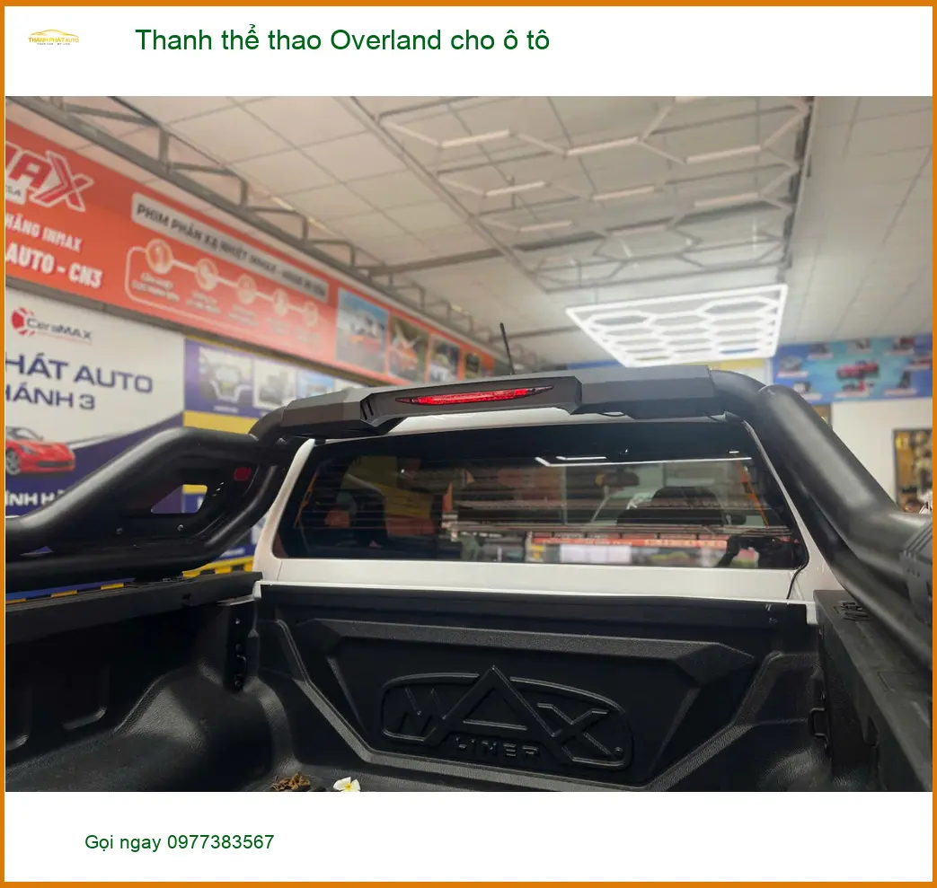 Cô Mai gắn thanh thể thao Overland cho Mitsubishi Triton ở Quận Thủ Đức ảnh thực tế 5