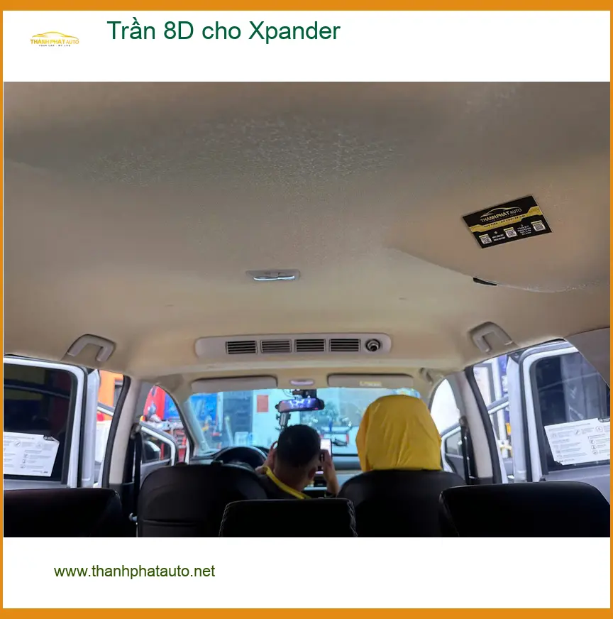 Chú Long làm Trần 8D Xpander tại Phú Nhuận để khoang xe sang trọng hơn ảnh thực tế 2