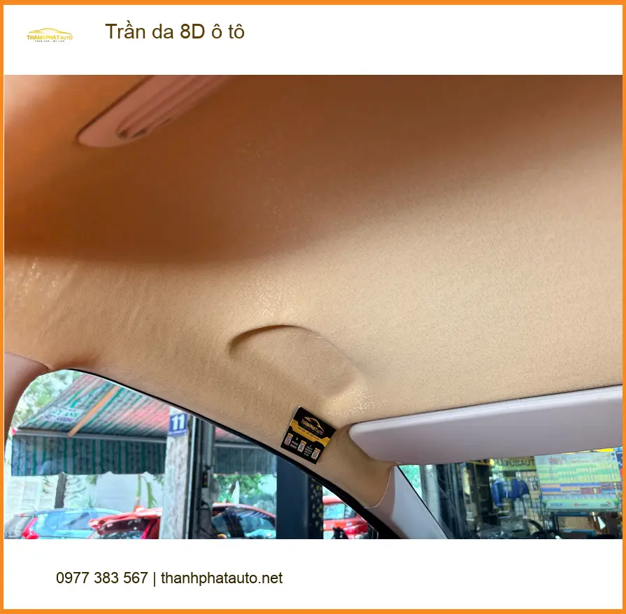 Anh Long bọc trần da 8D ô tô Honda CRV tại Quận Thủ Đức ảnh thực tế 4