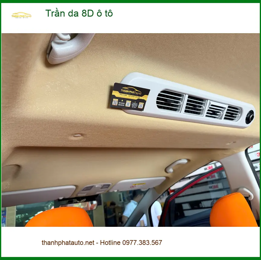 Anh Long bọc trần da 8D ô tô Honda CRV tại Quận Thủ Đức ảnh thực tế 5