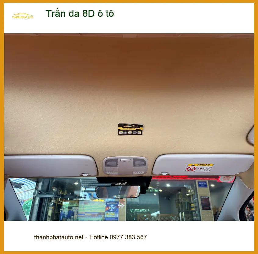 Anh Khang Bọc Trần Da 8D Ô Tô Hyundai Accent tại Bình Chánh Chống Nóng Hiệu Quả