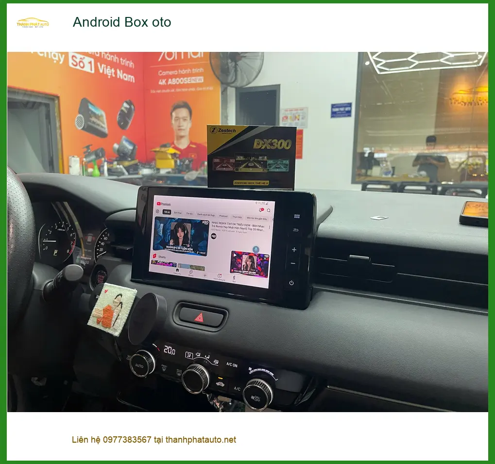 Anh Kiên lắp Android Box ô tô cho Honda CRV tại Quận 12 ảnh thực tế 2
