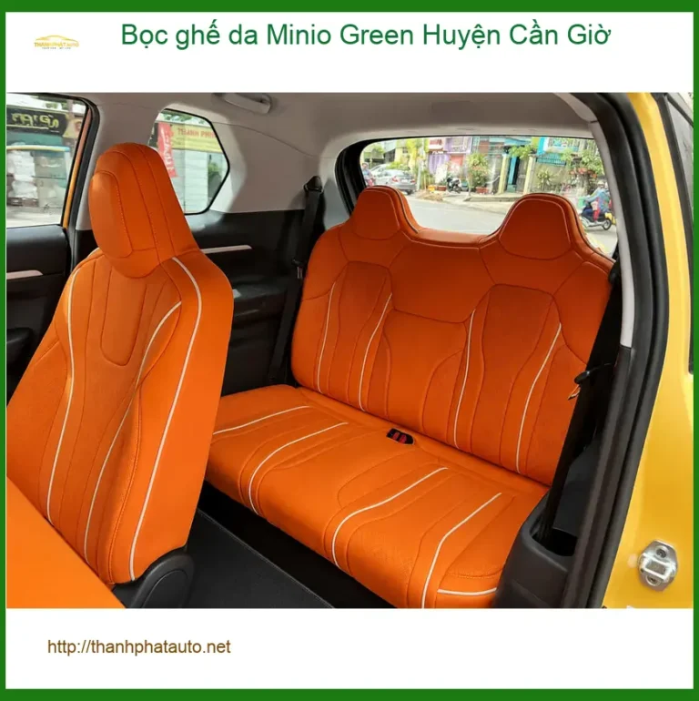 Cửa Hàng Bọc Ghế Da ghế da Minio Green Huyện Cần Giờ - Thi Công Chuyên Nghiệp