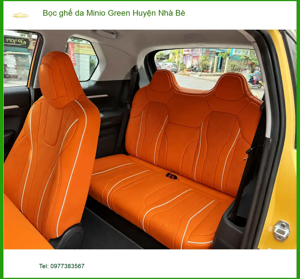 Cửa Hàng Bọc Ghế Da Minio Green Tại Huyện Nhà Bè - Thi Công Chuyên Nghiệp ảnh thực tế 2