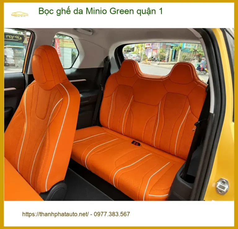 Cửa Hàng Bọc Ghế Da ghế da Minio Green quận 1 - Thi Công Chuyên Nghiệp