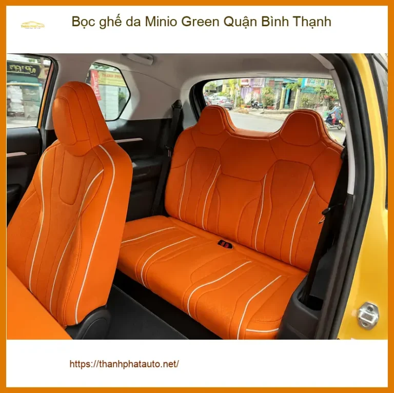 Cửa Hàng Thi Công Bọc Ghế Da ghế da Minio Green Quận Bình Thạnh - Giá Tốt TPHCM