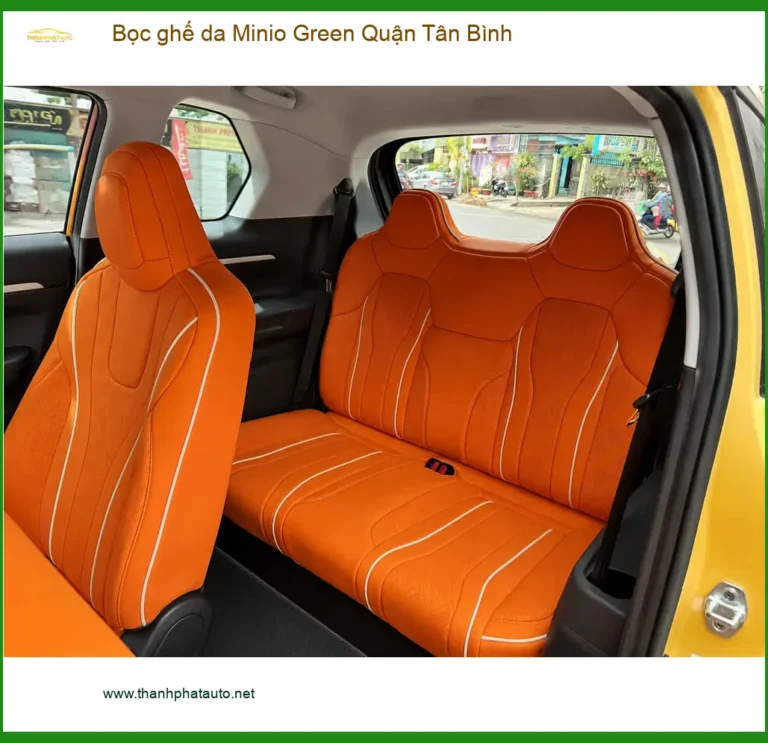 Cửa Hàng Thi Công Bọc Ghế Da ghế da Minio Green Quận Tân Bình - Thi Công Chuyên Nghiệp