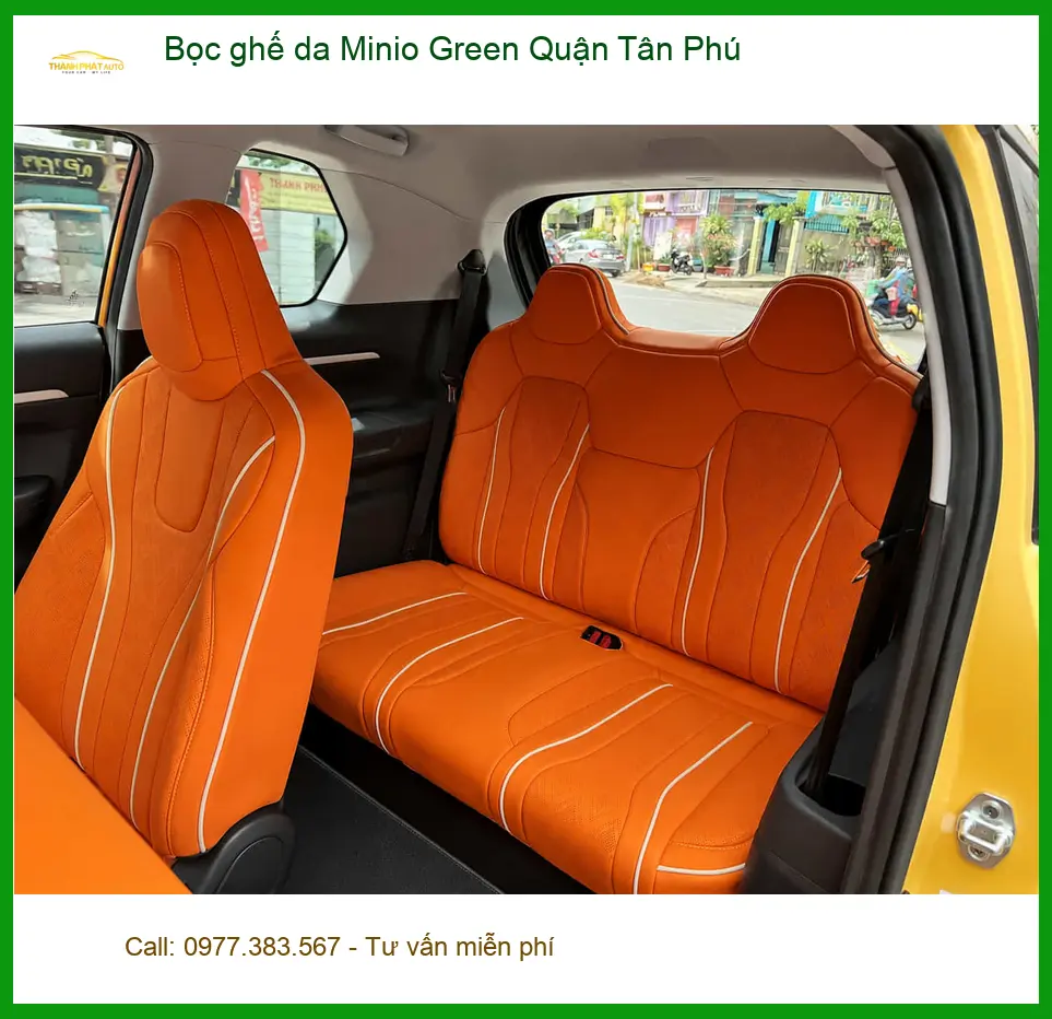 Cửa Hàng May Bọc Ghế Da ghế da Minio Green Quận Tân Phú - Thi Công Chuyên Nghiệp ảnh thực tế 2