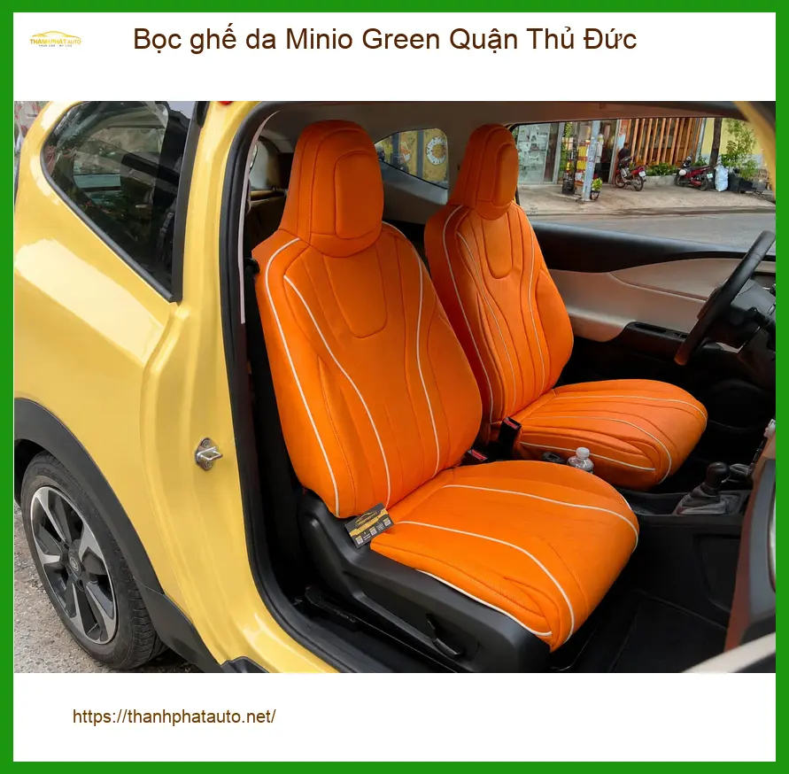 Cửa Hàng May Bọc Ghế Da ghế da Minio Green Quận Thủ Đức - Thi Công Chuyên Nghiệp