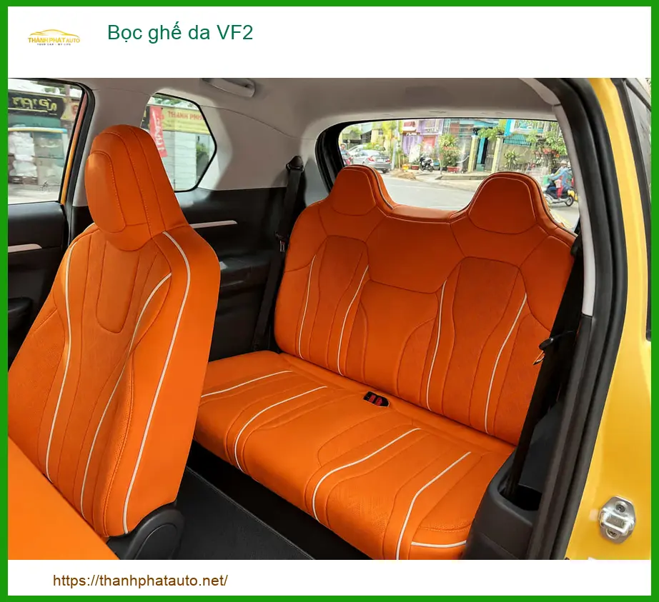 Bọc Ghế Da VinFast VF2 - Địa Chỉ Chuyên Nâng Cấp Ghế Da Chính Hãng TPHCM
