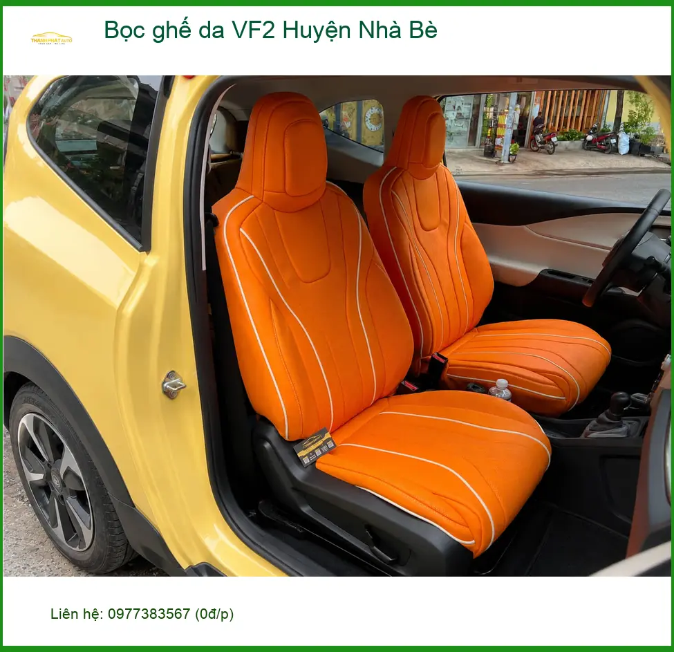 Cửa Hàng Bọc Ghế Da ghế da VF2 Huyện Nhà Bè - Thi Công Chuyên Nghiệp ảnh thực tế 2