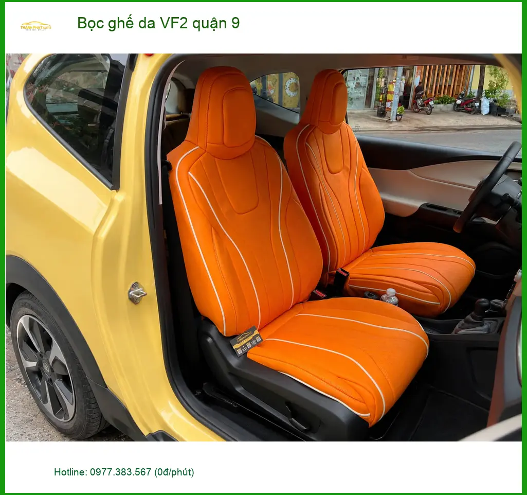 Trung Tâm Bọc Ghế Da ghế da VF2 quận 9 - Thi Công Chuyên Nghiệp ảnh thực tế 2