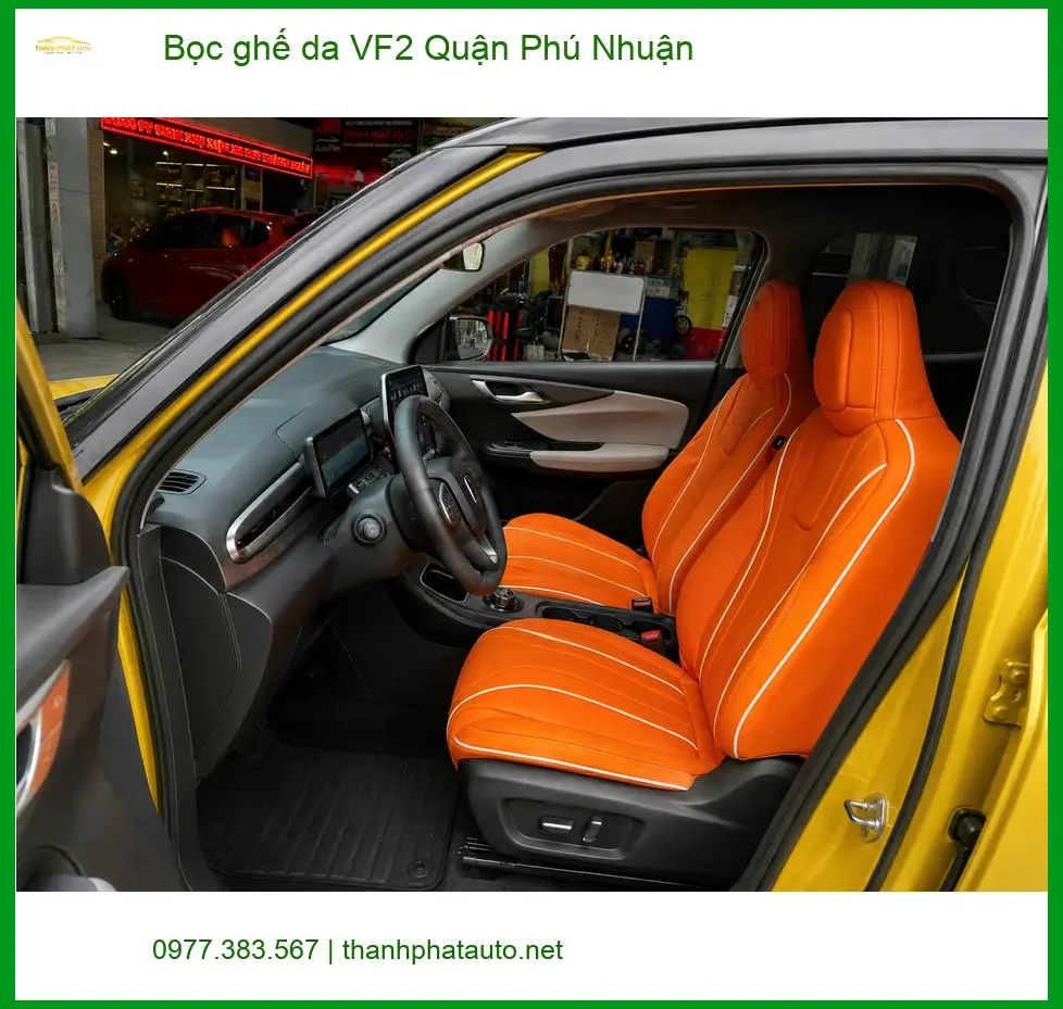 Địa Chỉ Lắp Bọc Ghế Da ghế da VF2 Quận Phú Nhuận - Giá Tốt TPHCM ảnh thực tế 3