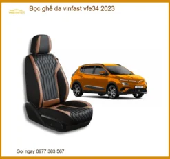 Bọc Ghế Da Vinfast VFe34 2023 - Địa Chỉ Lắp Đặt Uy Tín TPHCM