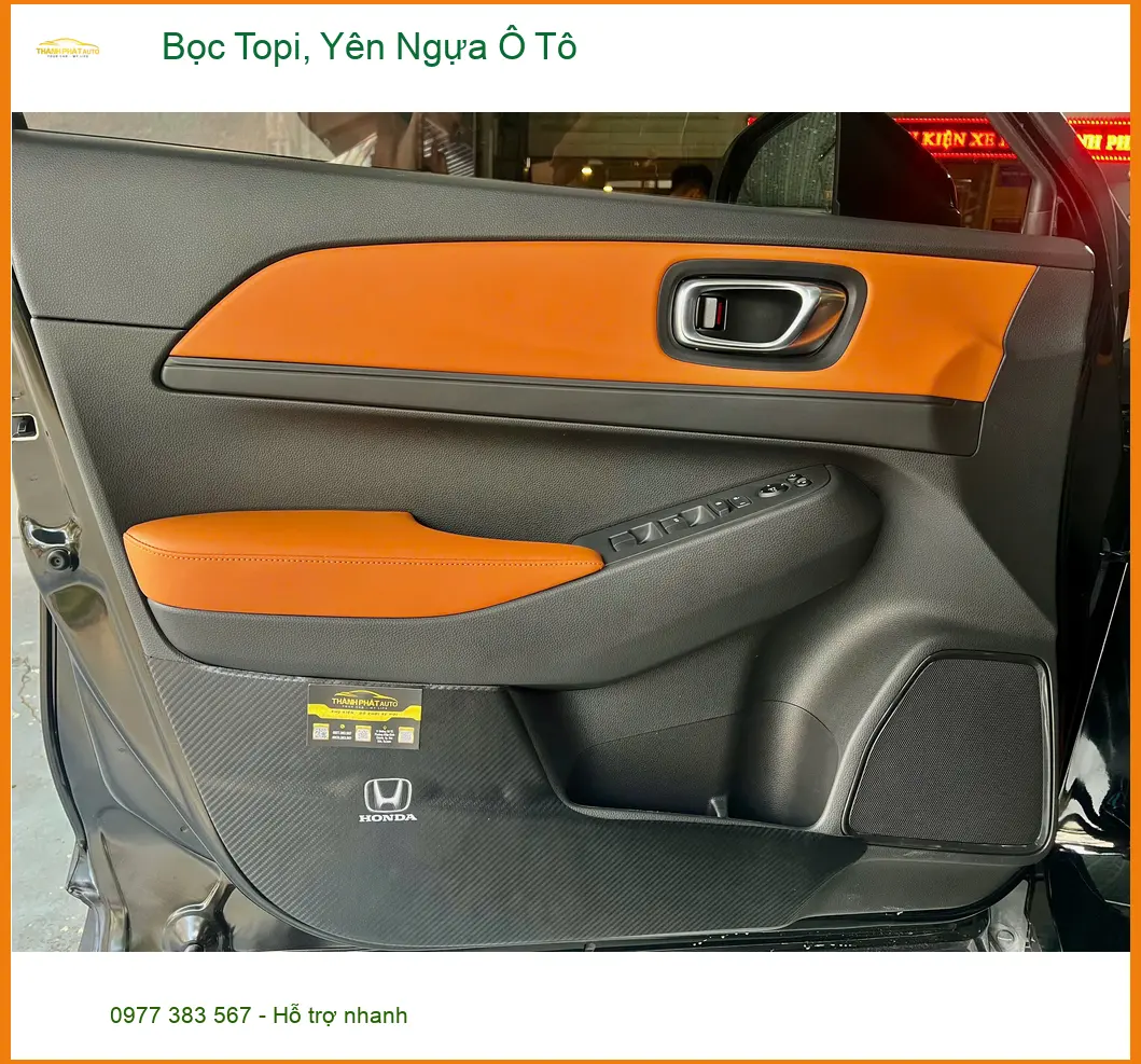 Chú Minh bọc Topi, Yên Ngựa Toyota Fortuner tại Thủ Đức, nội thất xe như mới