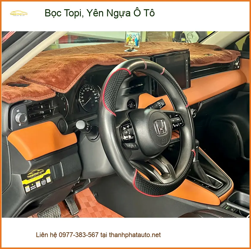 Chú Minh bọc Topi, Yên Ngựa Toyota Fortuner tại Thủ Đức, nội thất xe như mới ảnh thực tế 5