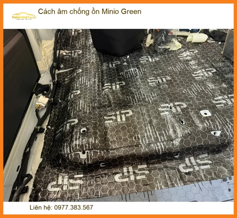 Cách âm chống ồn Minio Green - Địa Chỉ Lắp Đặt Uy Tín TPHCM