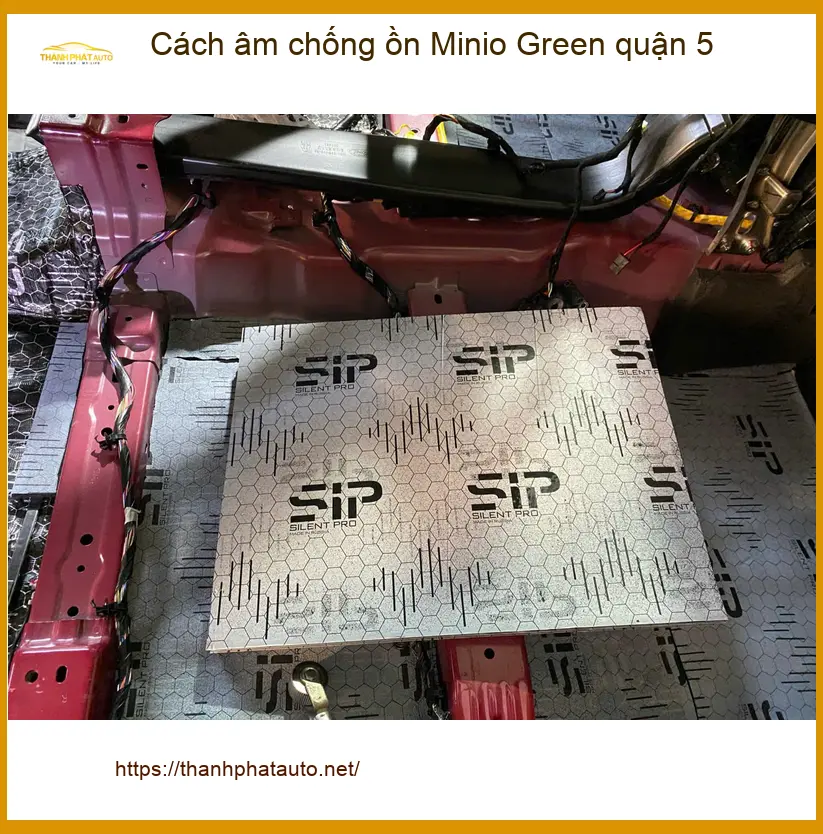 Nơi Lắp Cách Âm Chống Ồn Ô Tô âm chống ồn Minio Green quận 5 - Giá Tốt TPHCM ảnh thực tế 3