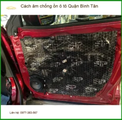 Dịch Vụ Thi Công Cách Âm Chống Ồn Ô Tô Quận Bình Tân - Thi Công Chuyên Nghiệp