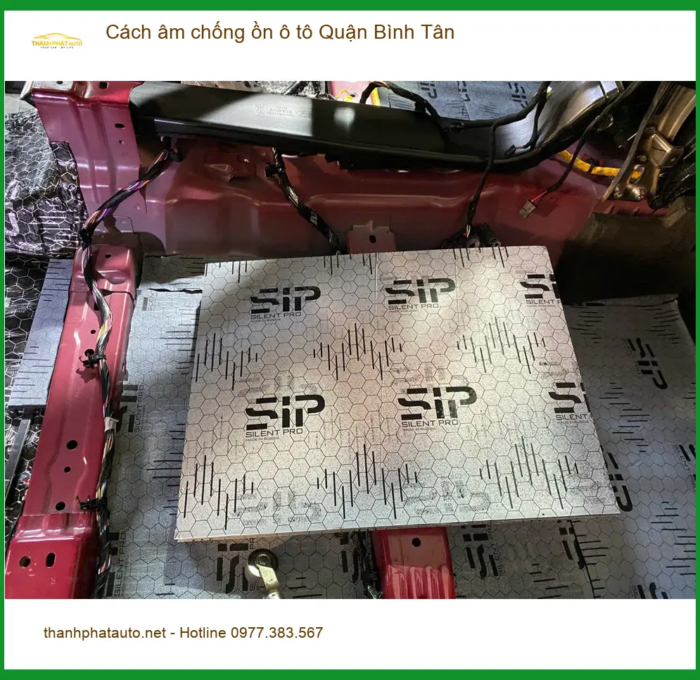 Dịch Vụ Thi Công Cách Âm Chống Ồn Ô Tô Quận Bình Tân - Thi Công Chuyên Nghiệp ảnh thực tế 2