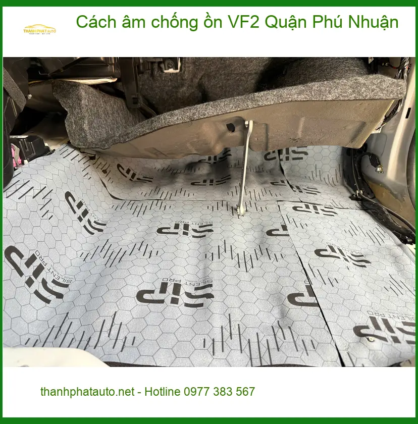 Nơi Cách Âm Chống Ồn Ô Tô âm chống ồn VF2 Quận Phú Nhuận - Chính Hãng