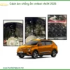Cách Âm Chống Ồn Vinfast VF E34 2025 - Địa Chỉ Lắp Đặt Uy Tín TPHCM