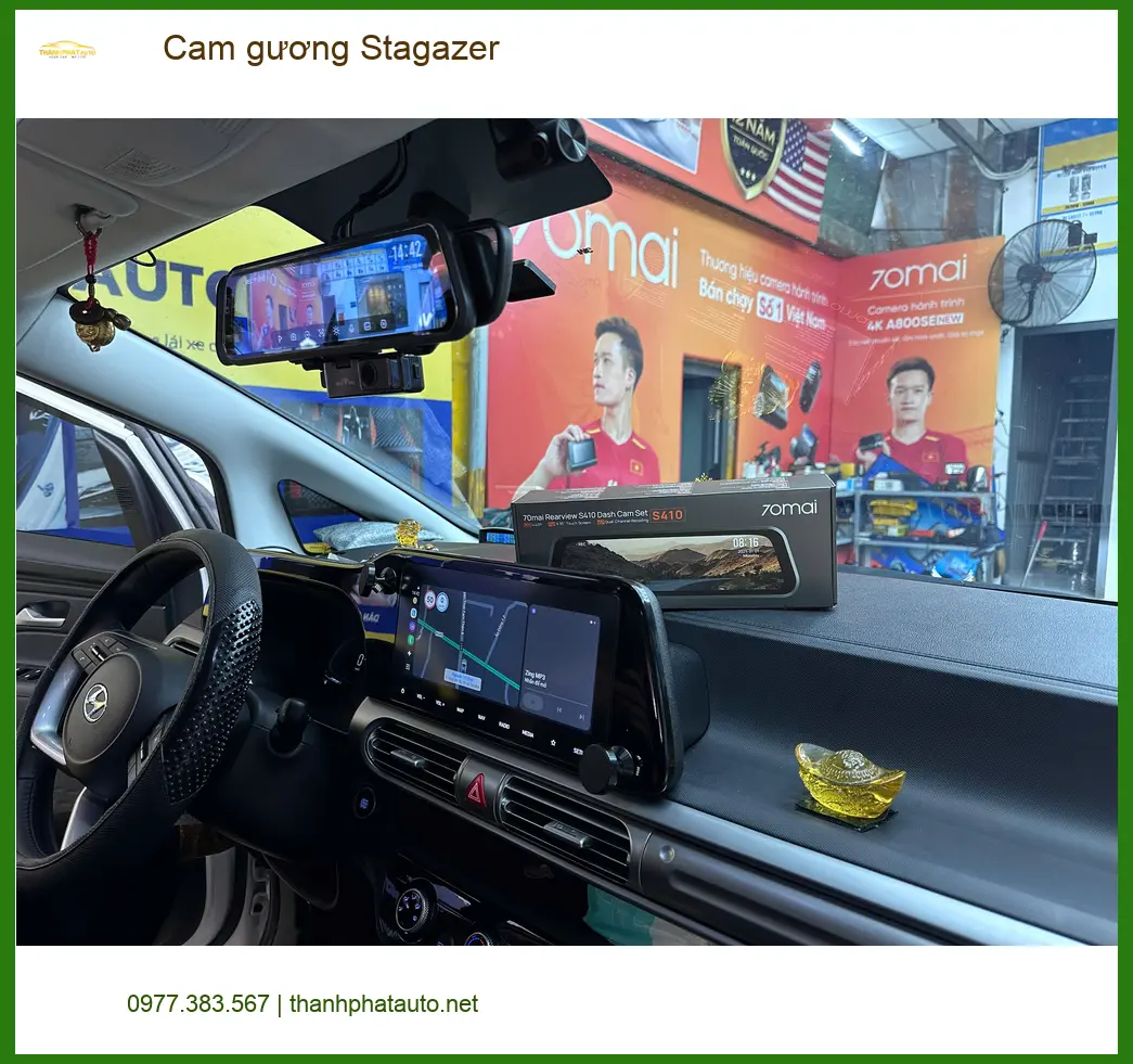 Anh Khôi lắp cam gương Stagazer cho Xpander tại Quận 12 để lái xe an toàn