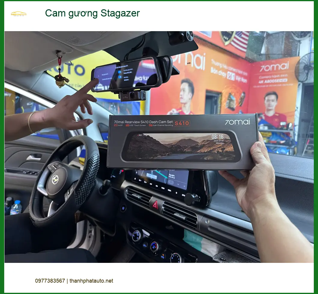 Anh Khôi lắp cam gương Stagazer cho Xpander tại Quận 12 để lái xe an toàn ảnh thực tế 5
