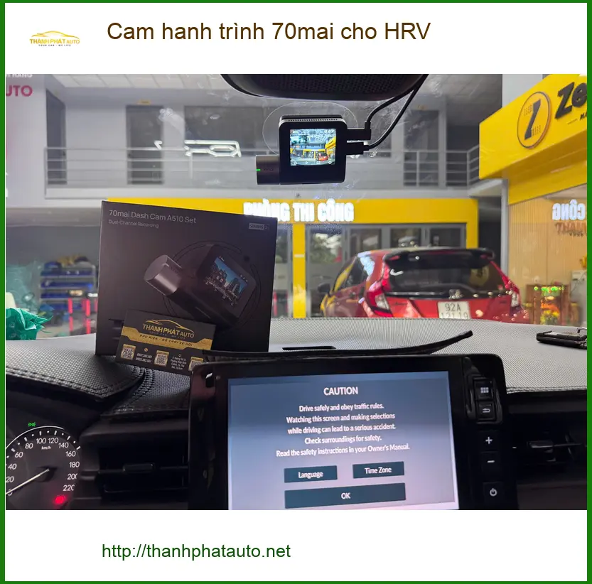 Anh Quang lắp cam hành trình 70mai cho HRV sau va chạm nhỏ tại Quận 9 ảnh thực tế 3