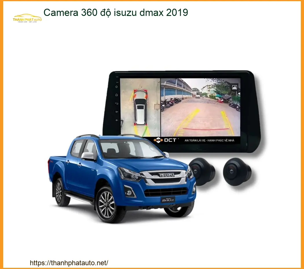 Camera 360 Độ Isuzu Dmax 2019 - Trung Tâm Lắp Đặt Chính Hãng TPHCM