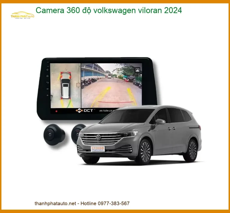Camera 360 độ Volkswagen Viloran 2024 - Địa Chỉ Lắp Đặt Uy Tín TPHCM