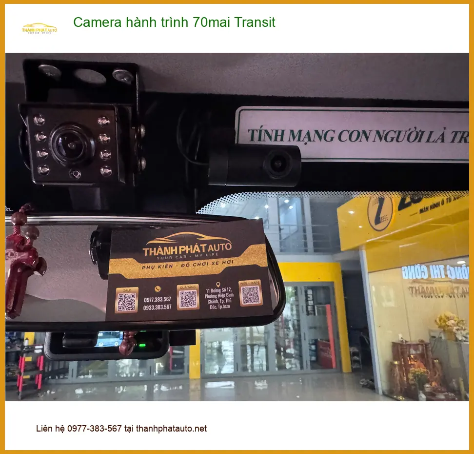 Anh Quân lắp Camera hành trình 70mai cho Ford Everest tại Quận 9 đi công tác xa ảnh thực tế 5