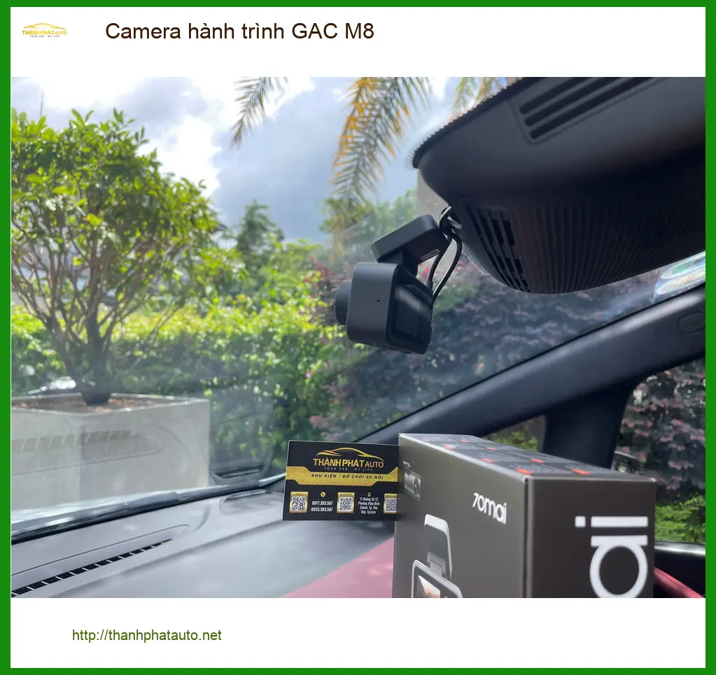 Anh Minh Khang gắn Camera hành trình GAC M8 tại Quận 9 vì cần bằng chứng khi va chạm ảnh thực tế 2