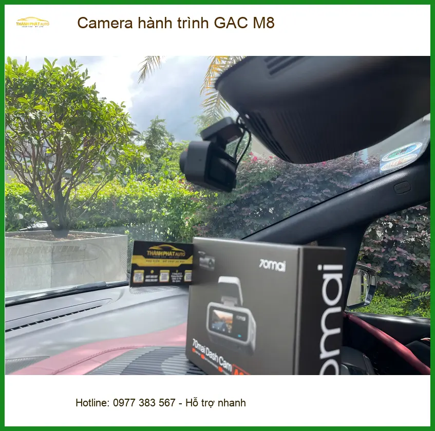 Anh Minh Khang gắn Camera hành trình GAC M8 tại Quận 9 vì cần bằng chứng khi va chạm ảnh thực tế 3