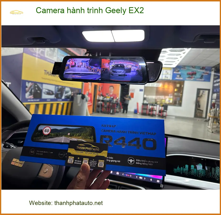 Anh Hưng lắp Camera hành trình Geely EX2 cho Ford Ranger tại Quận 12