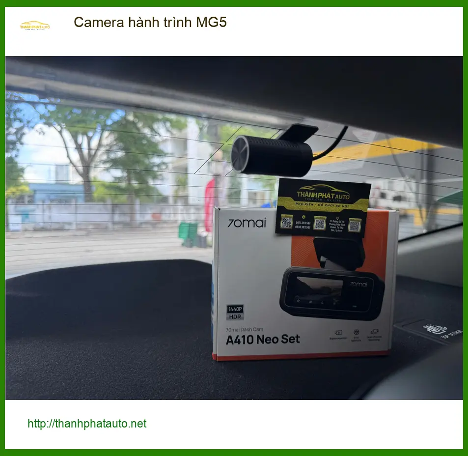 Anh Khải lắp camera hành trình MG5 để giám sát hành trình và phòng rủi ro tại Quận 9 ảnh thực tế 5