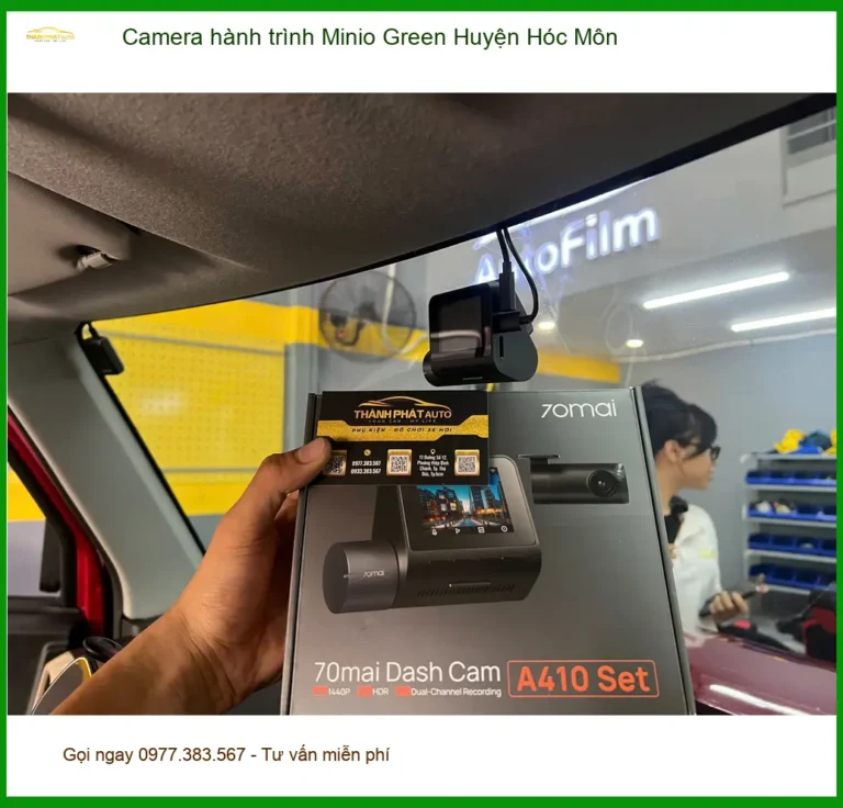 Camera Hành Trình Ô Tô Minio Green Huyện Hóc Môn