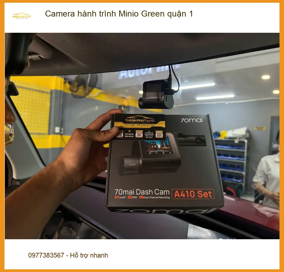 Camera Hành Trình Ô Tô hành trình Minio Green