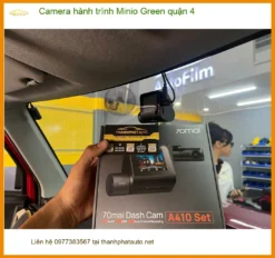 Nơi Lắp Camera Hành Trình Ô Tô Minio Green Tại quận 4 - Giá Tốt TPHCM