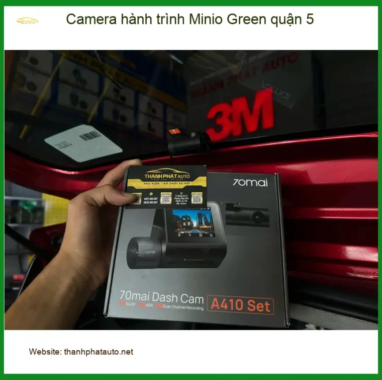 Nơi Lắp Camera Hành Trình Ô Tô hành trình Minio Green quận 5 - Giá Tốt TPHCM